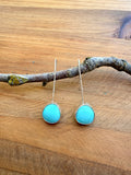Drop Earrings - Nila Turquoise No. 126