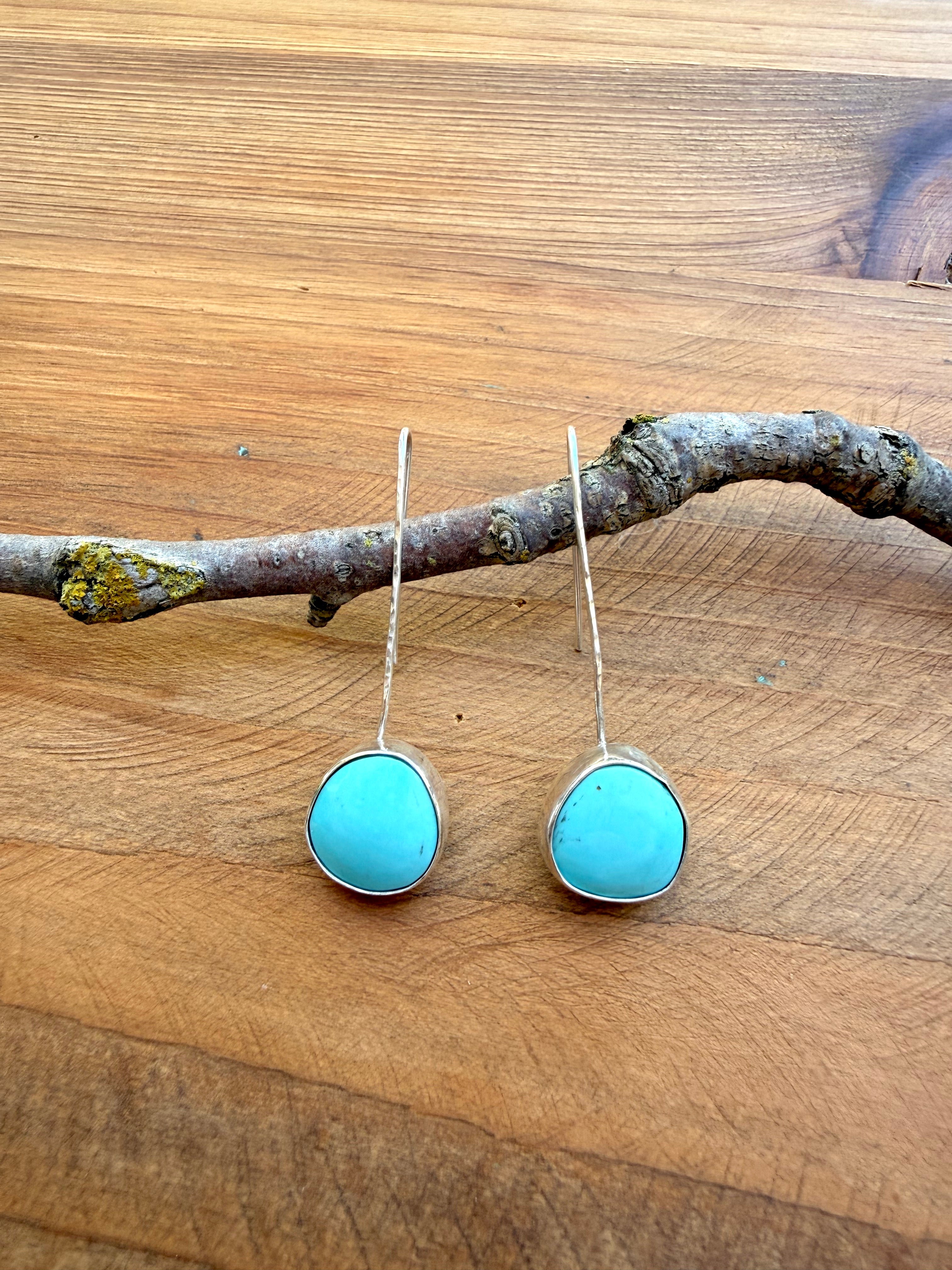 Drop Earrings - Nila Turquoise No. 126