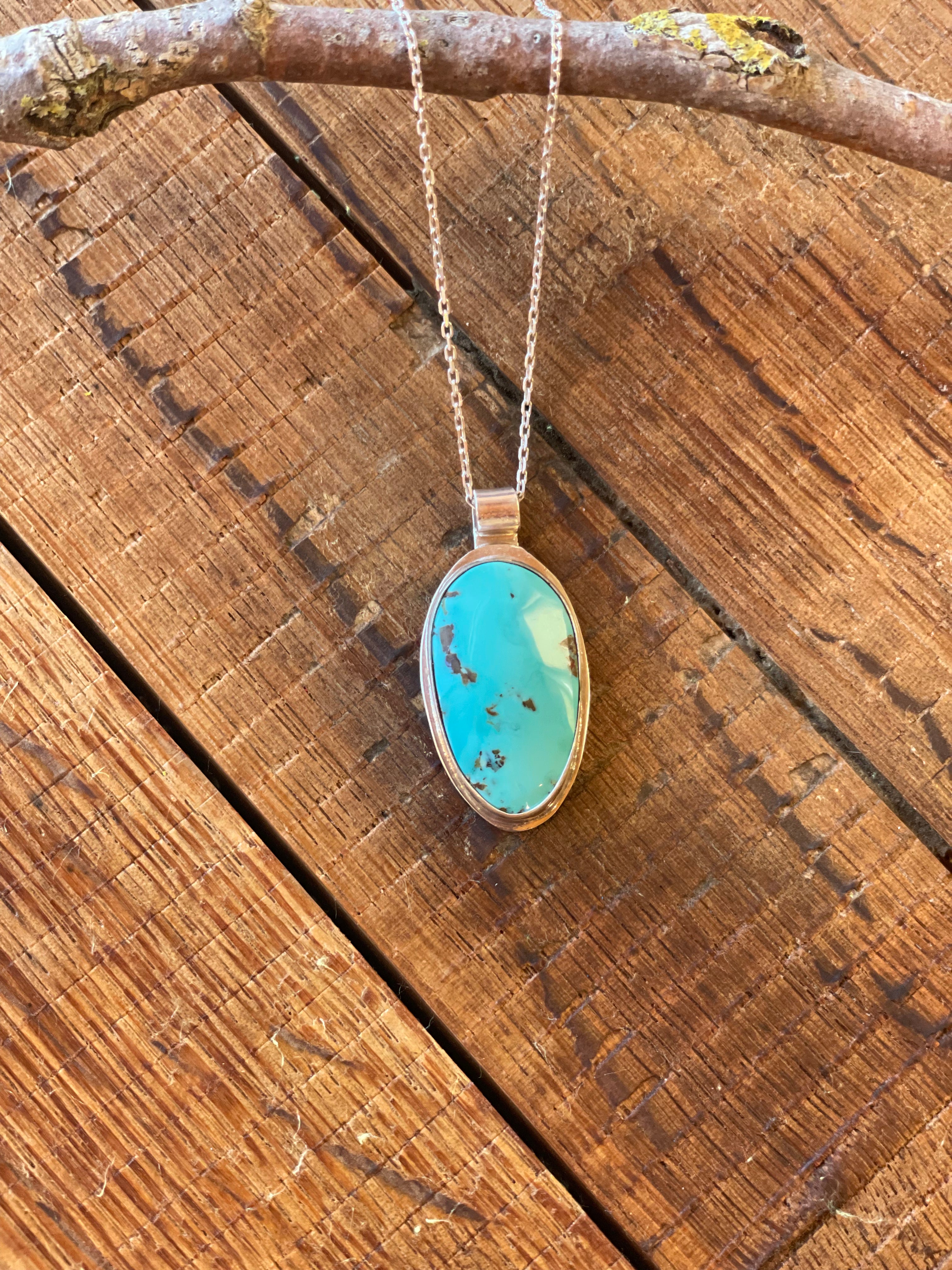 Nila Turquoise Pendant Necklace- Nila Turquoise #146