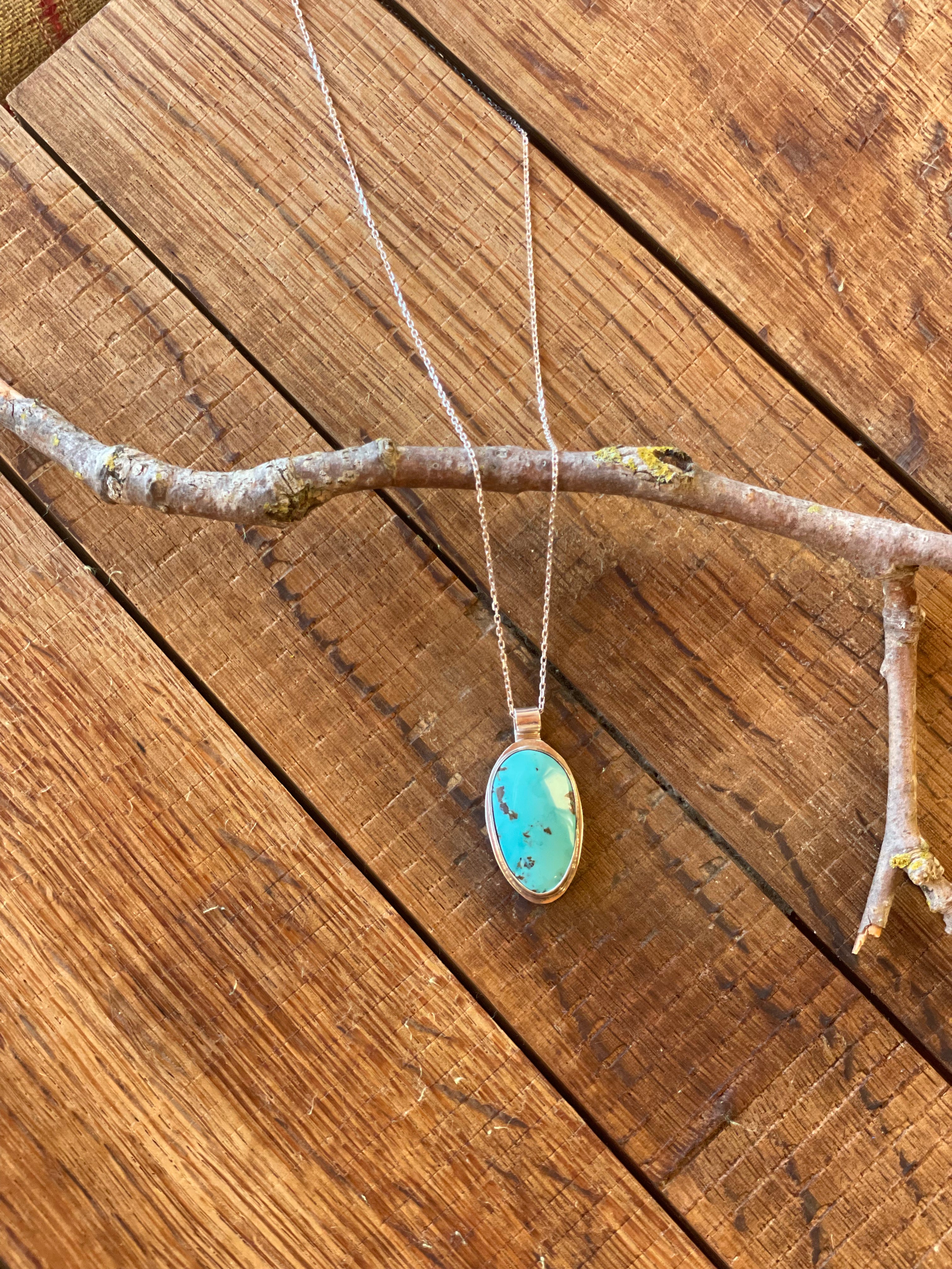 Nila Turquoise Pendant Necklace- Nila Turquoise #146