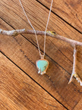 The Bobble Turquoise Pendant Necklace- Nila Turquoise #144