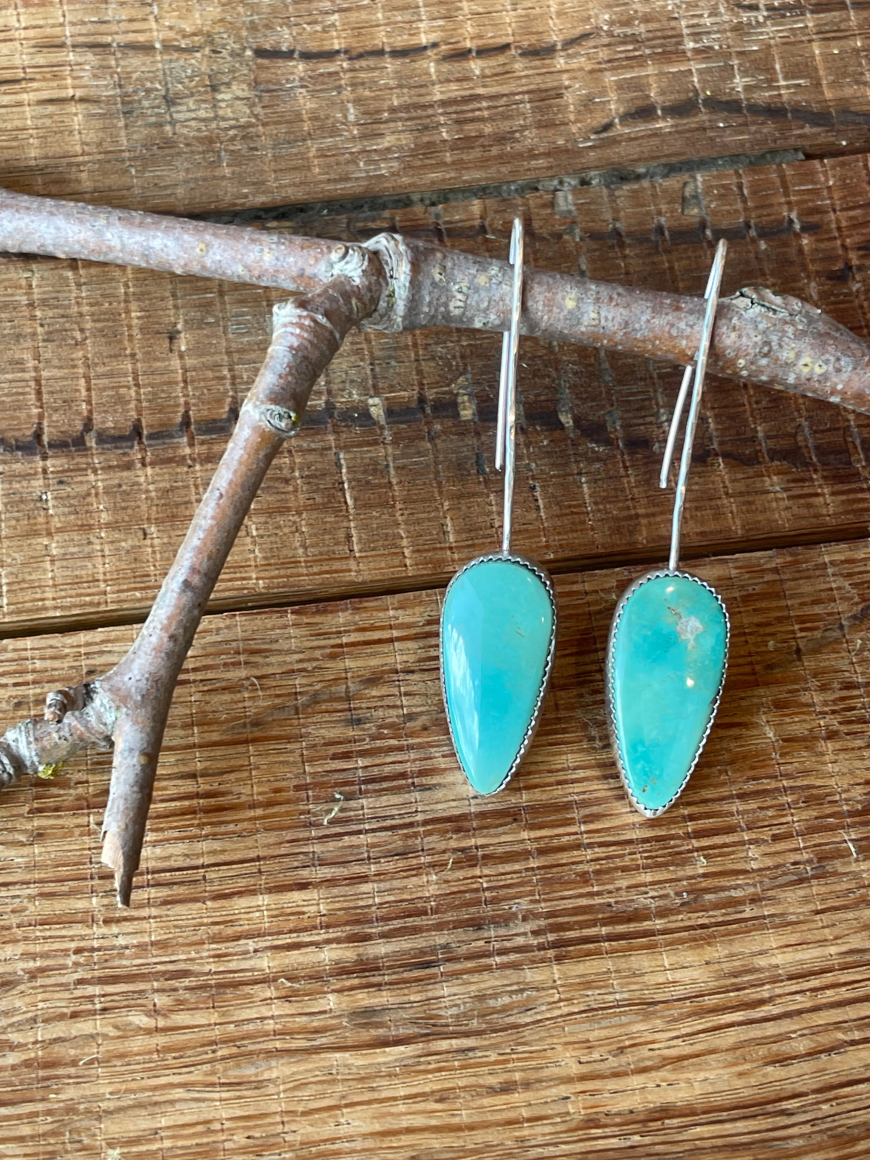 Drop Earrings - Nila Turquoise #149