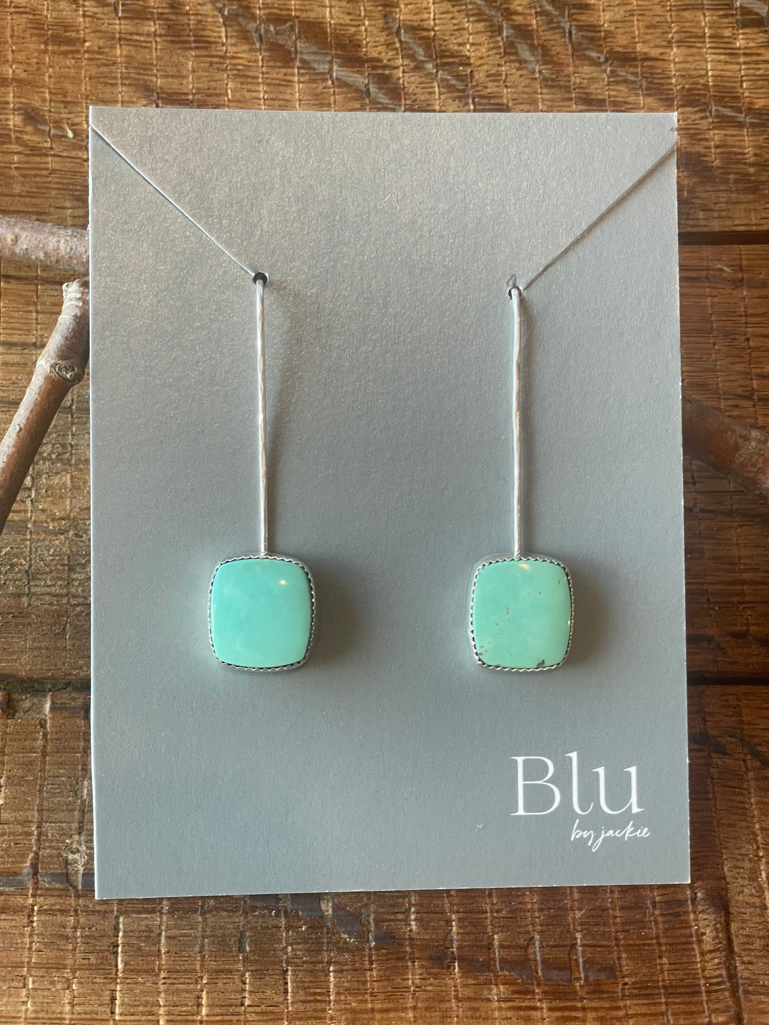 Drop Earrings - Nila Turquoise #148