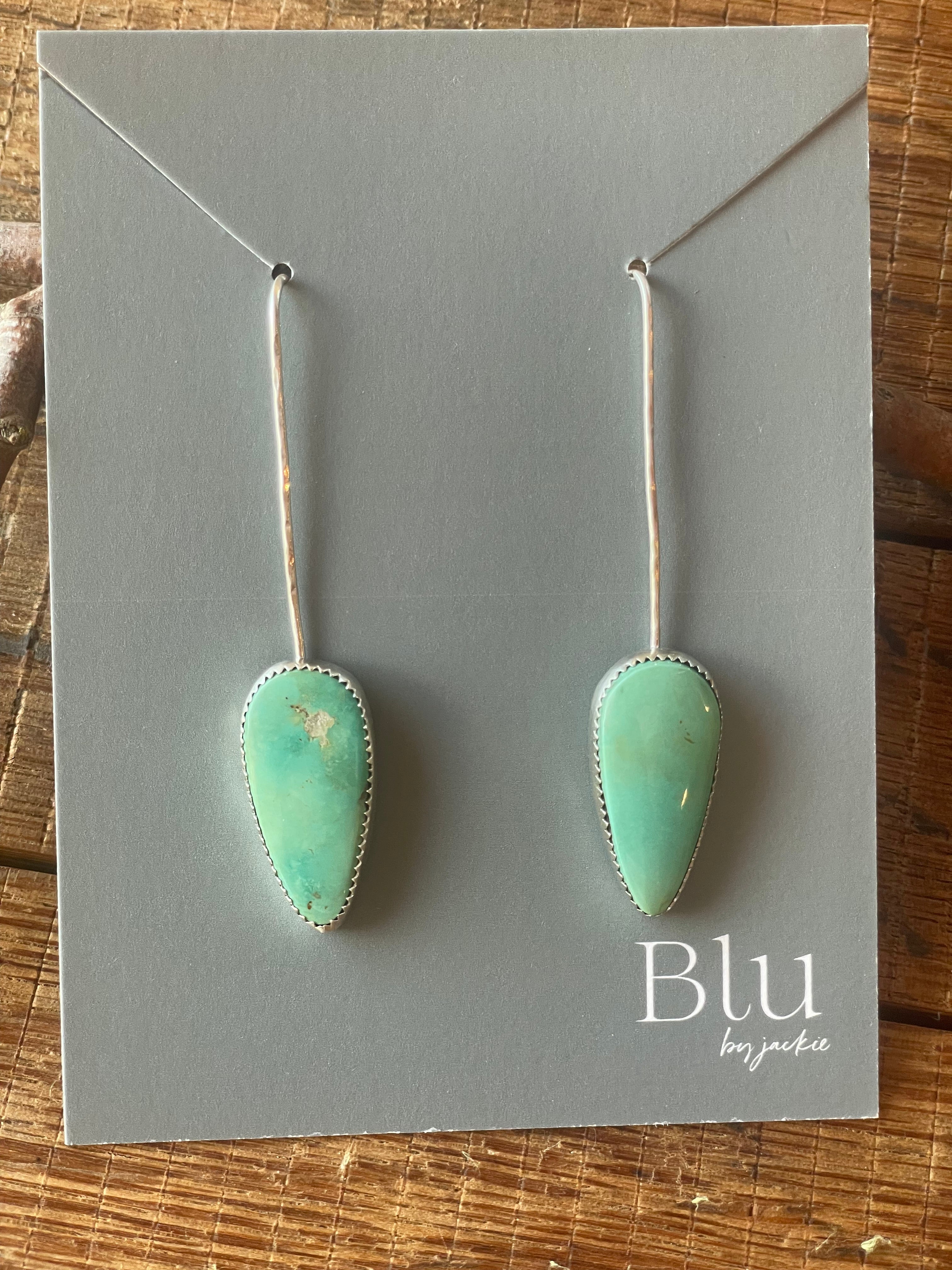 Drop Earrings - Nila Turquoise #149