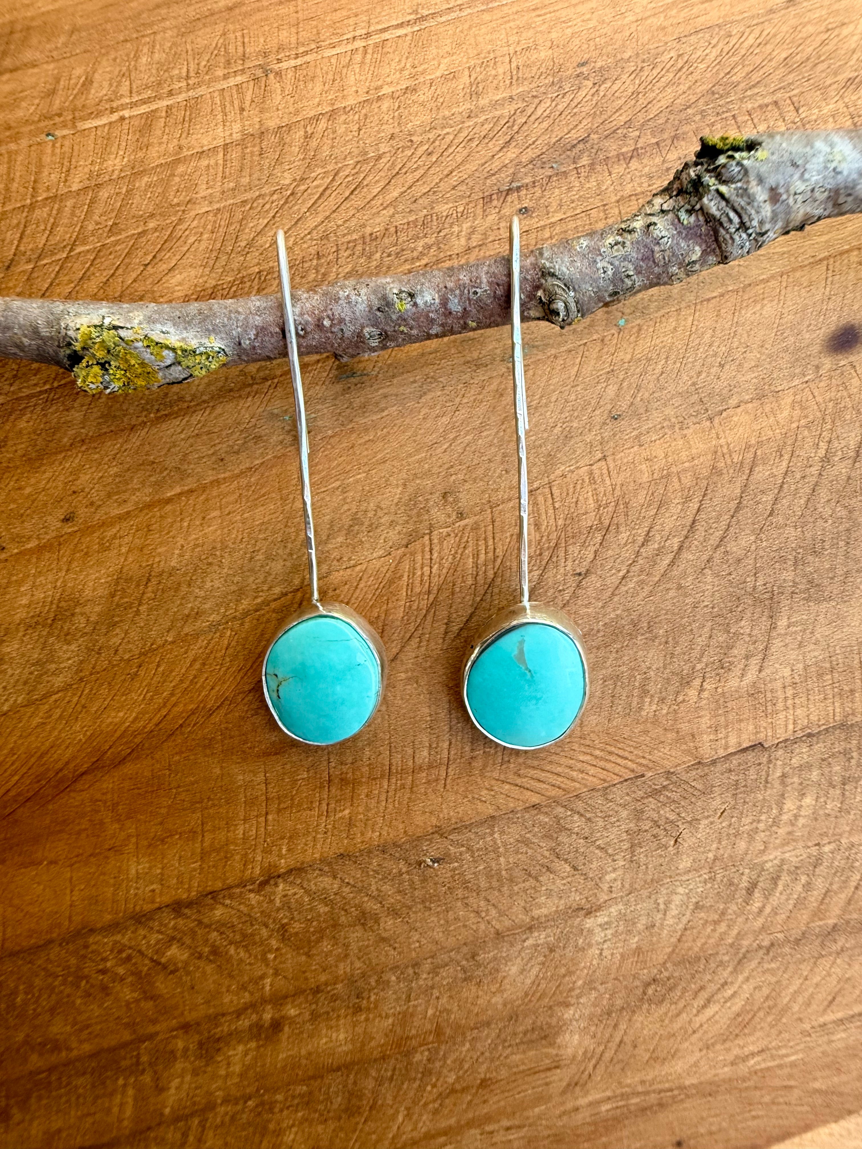 Drop Earrings - Nila Turquoise No. 125
