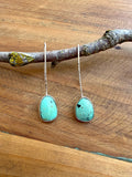 Drop Earrings - Nila Turquoise No. 127
