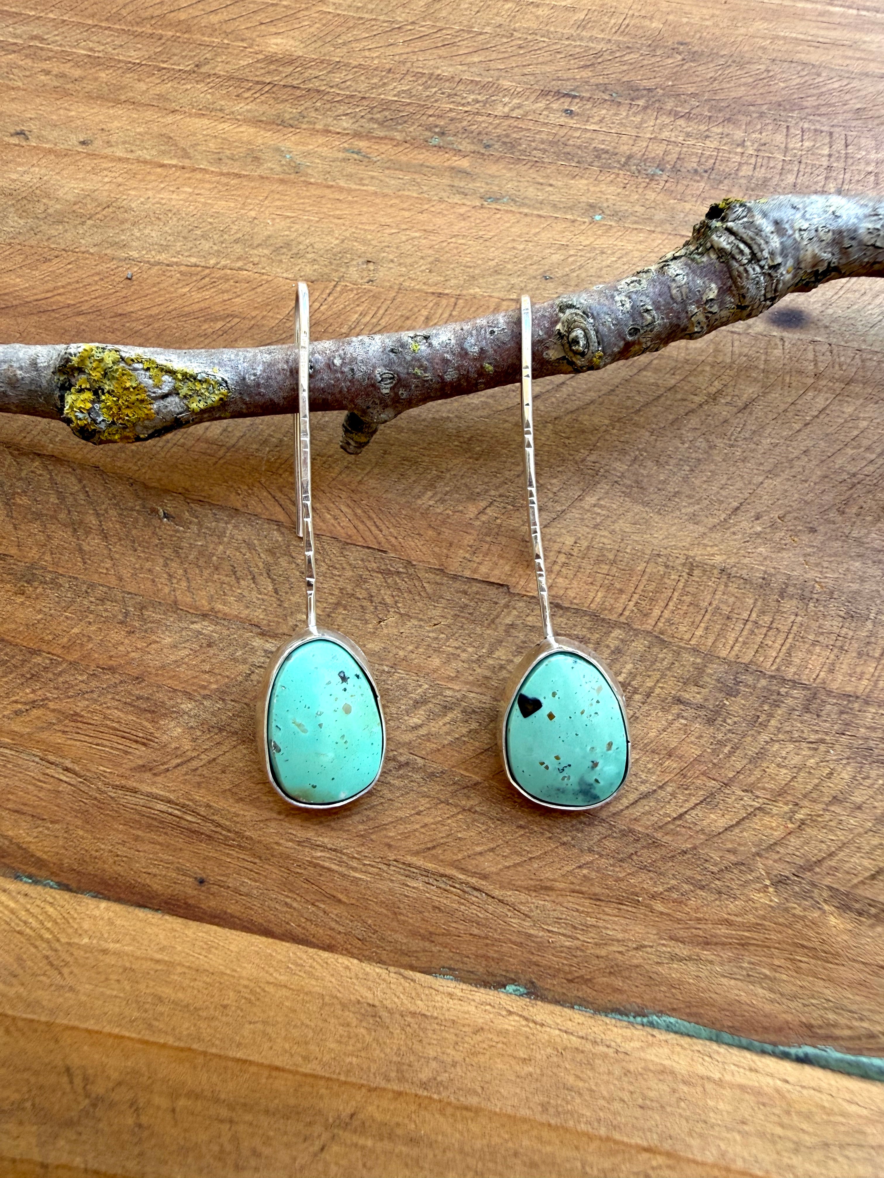 Drop Earrings - Nila Turquoise No. 127
