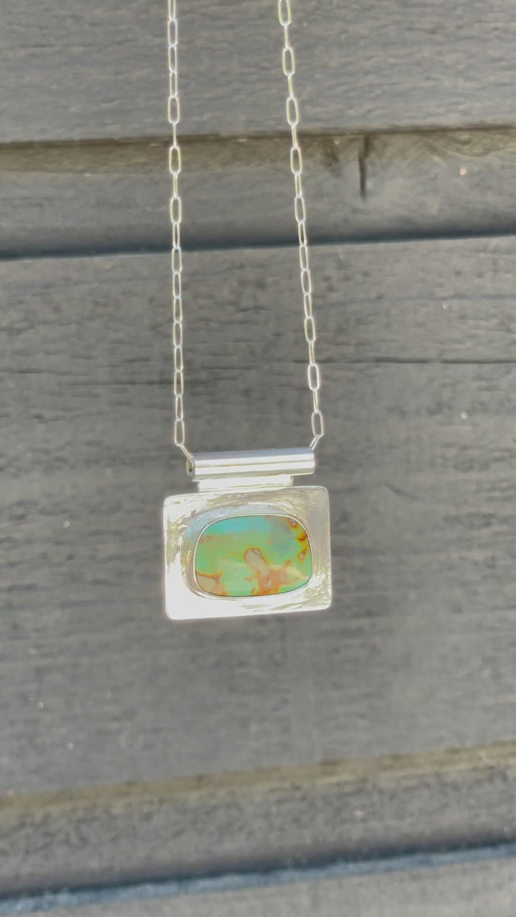 The Bar Necklace- Nila Turquoise #140