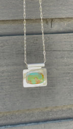 The Bar Necklace- Nila Turquoise #140