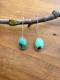 Drop Earrings - Nila Turquoise No. 128